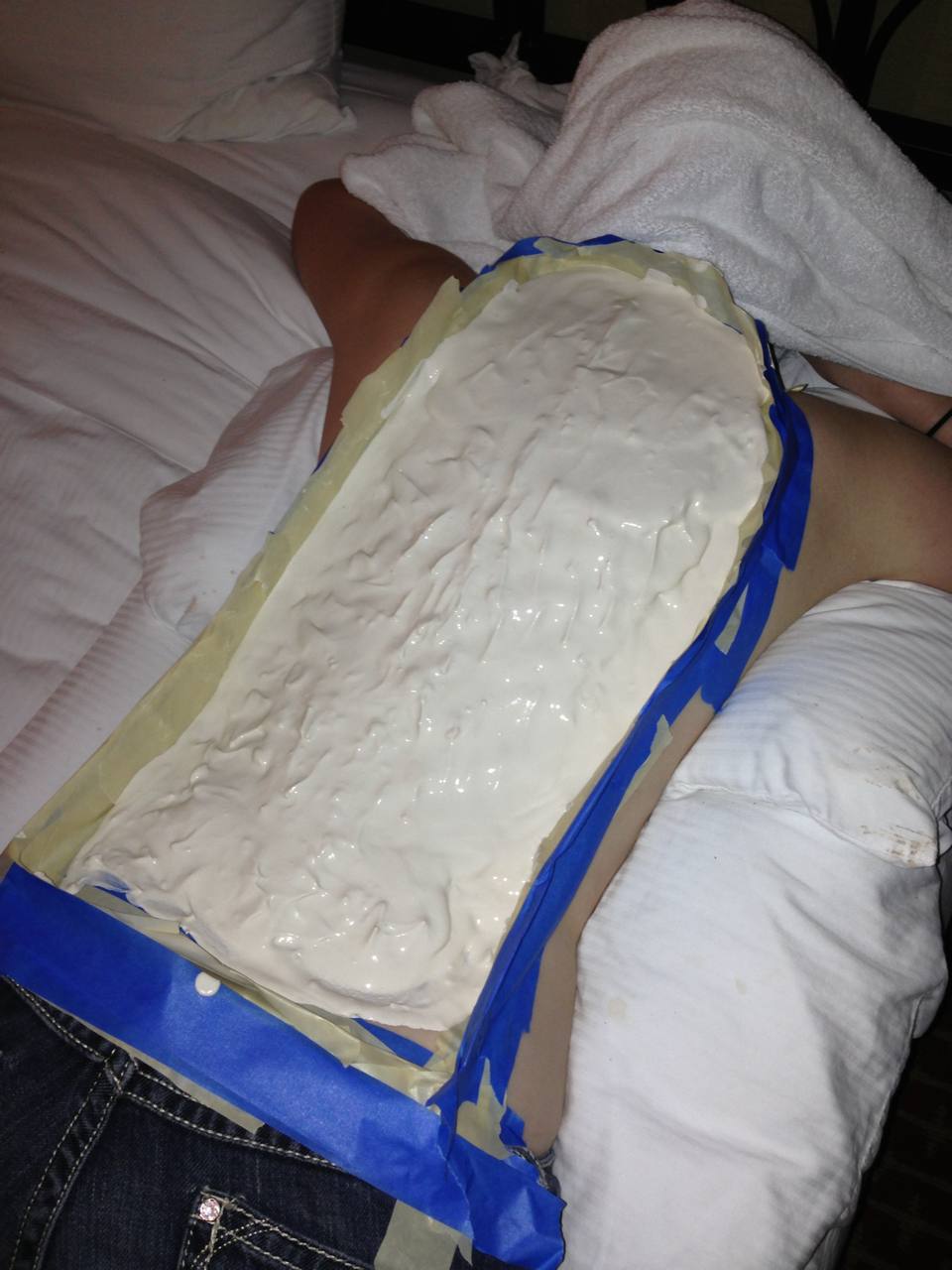 Latex sculpting process