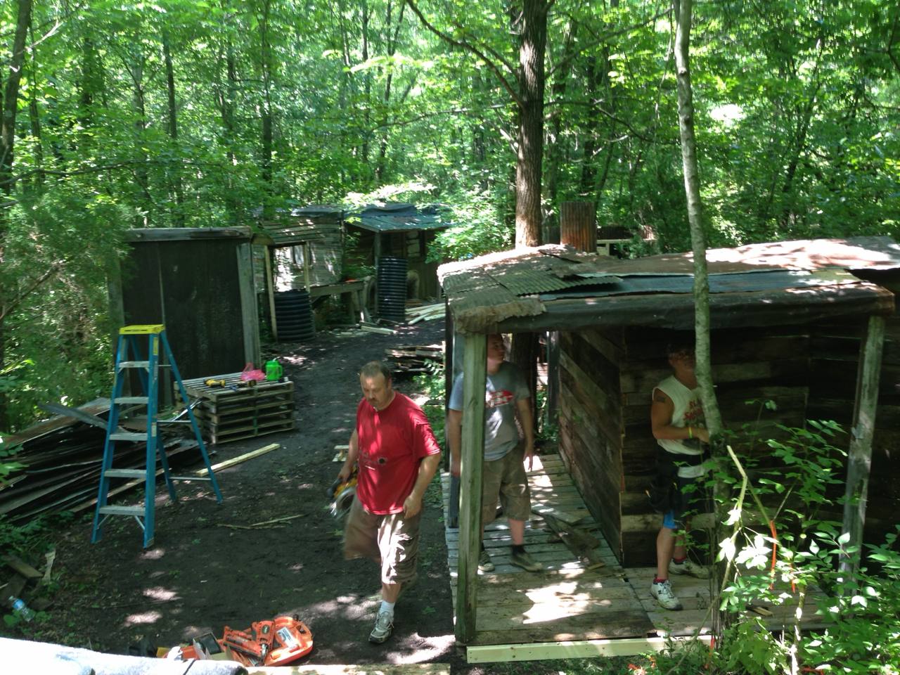 Building the new haunt scene