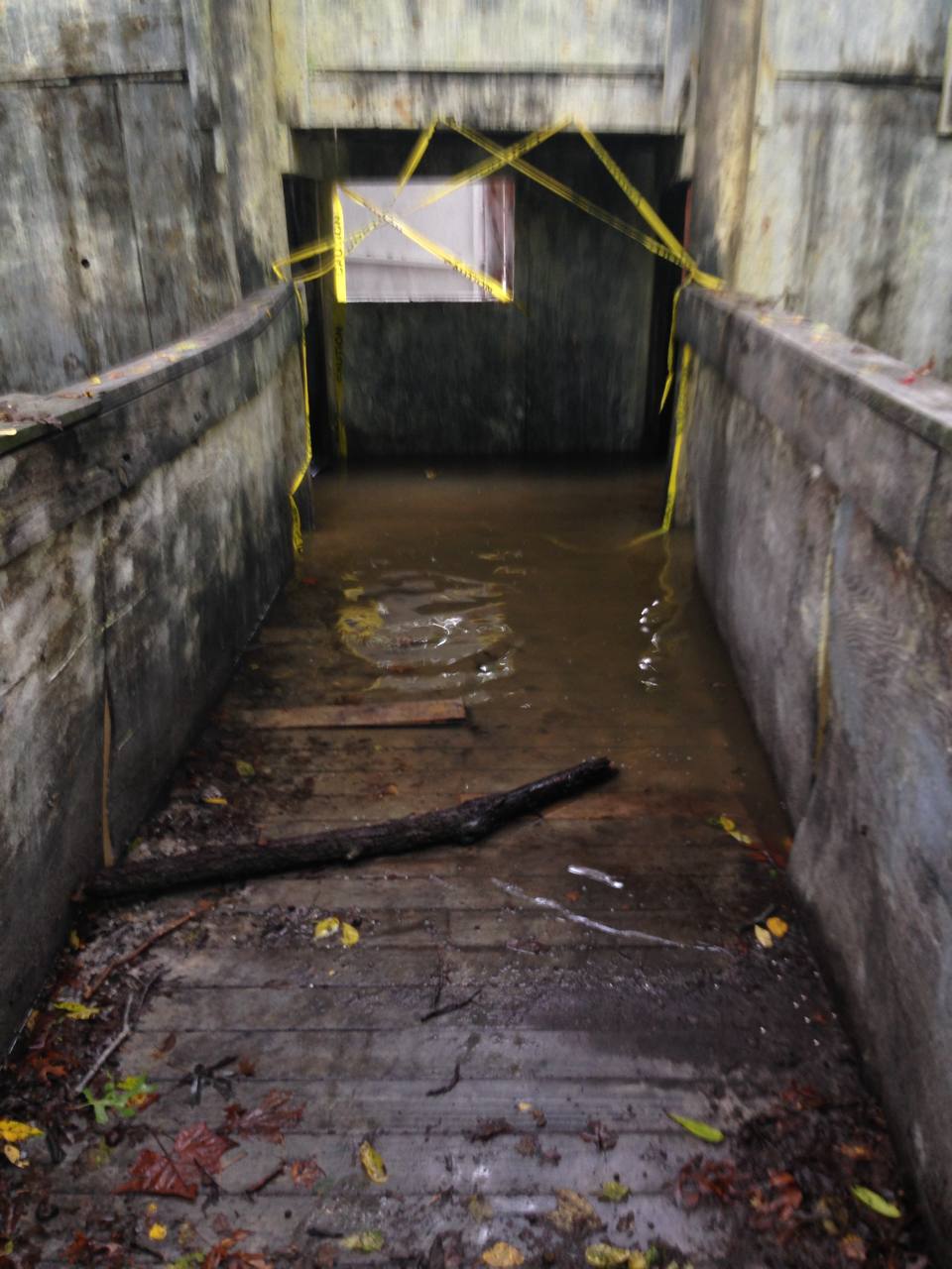 Flood at the haunt build