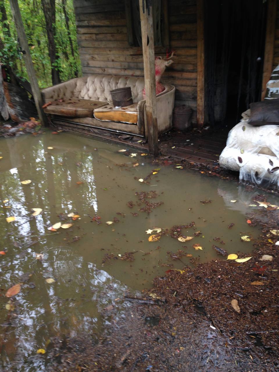 Flood at the haunt build