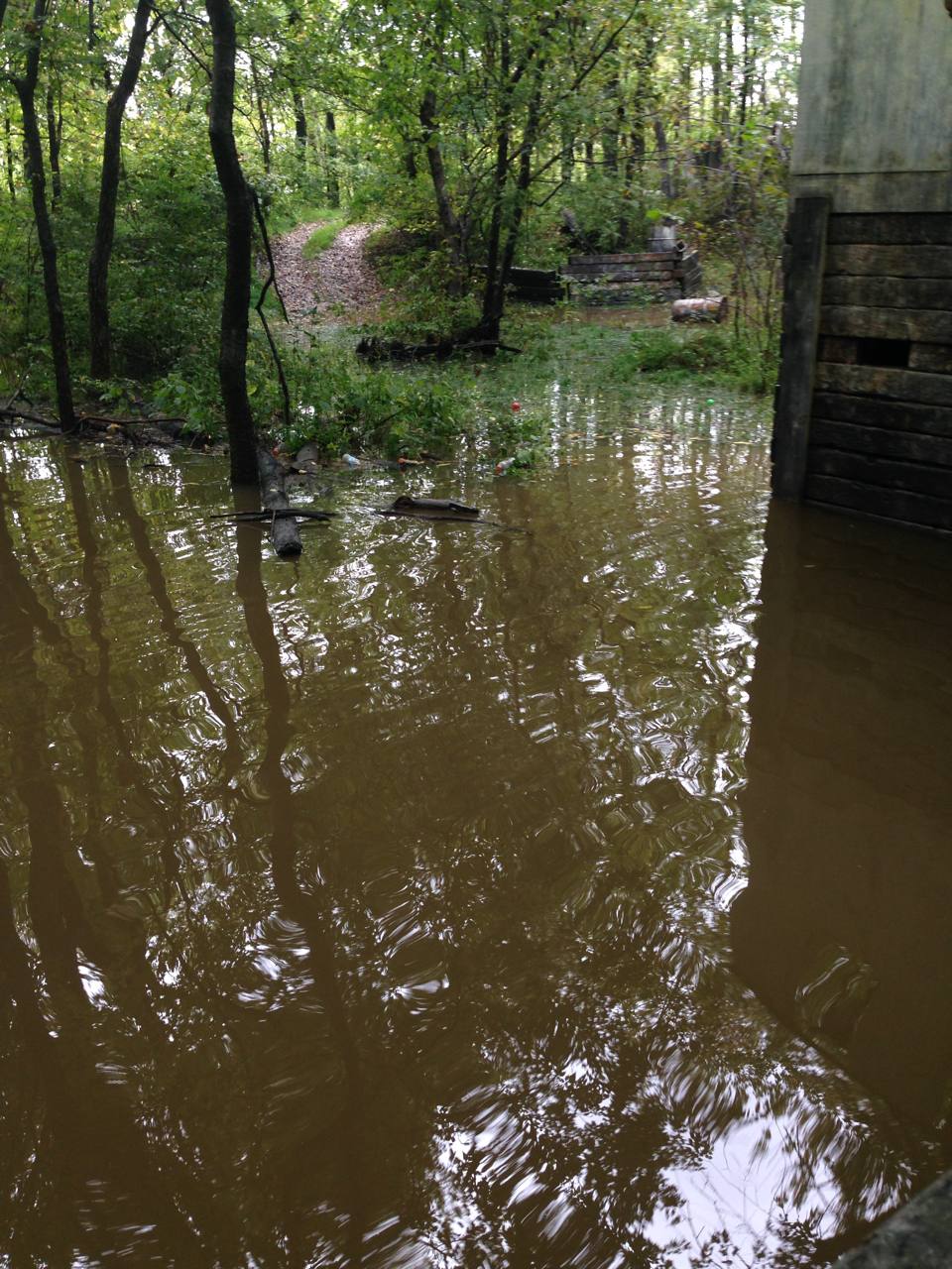 Flood at the haunt build
