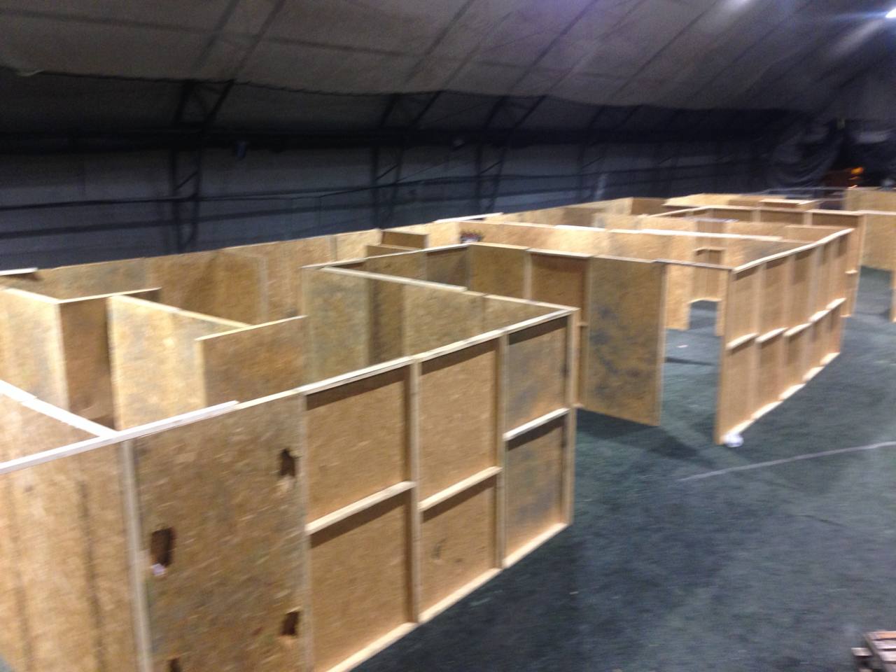 Maze buildout