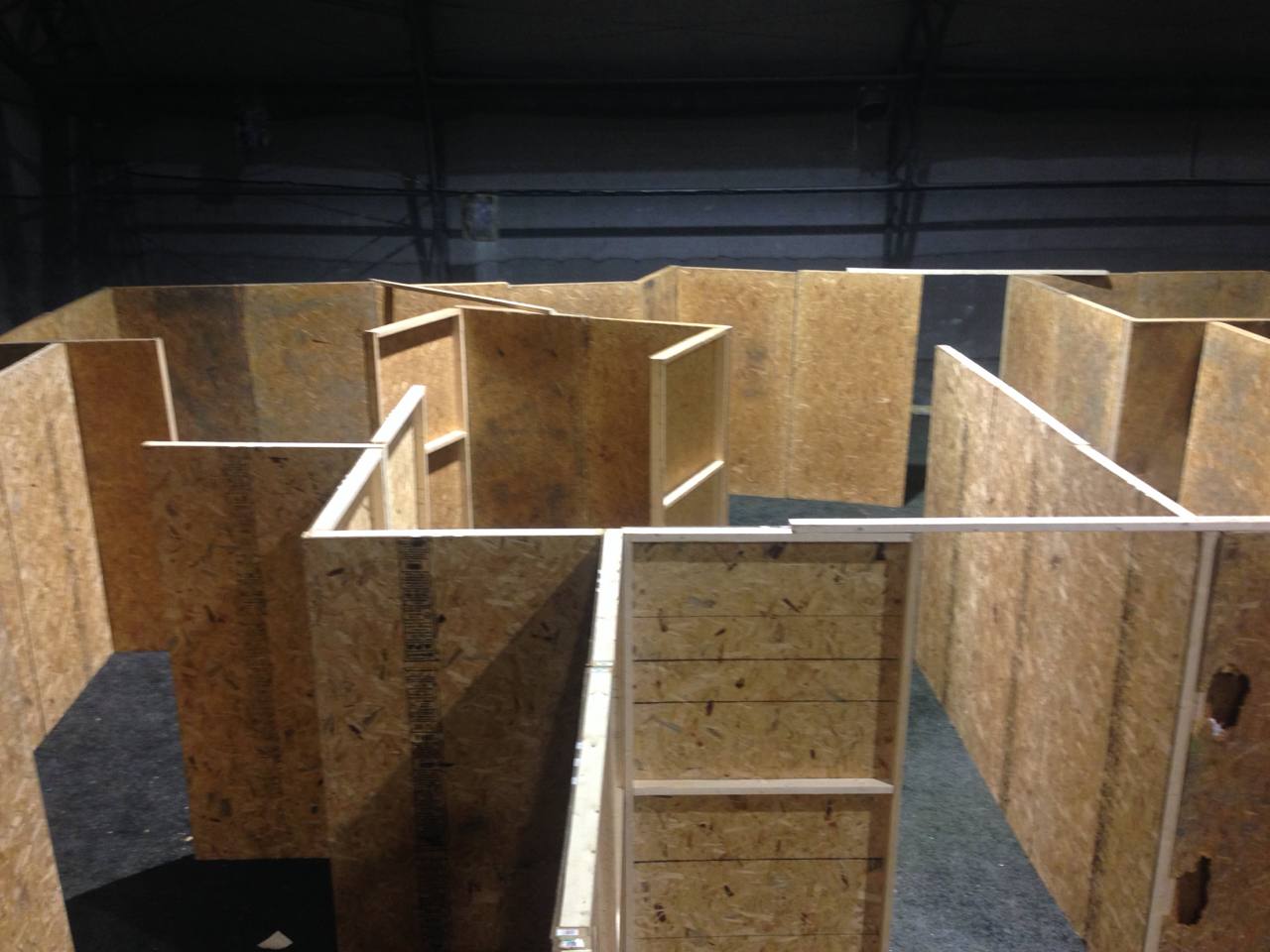 Maze buildout