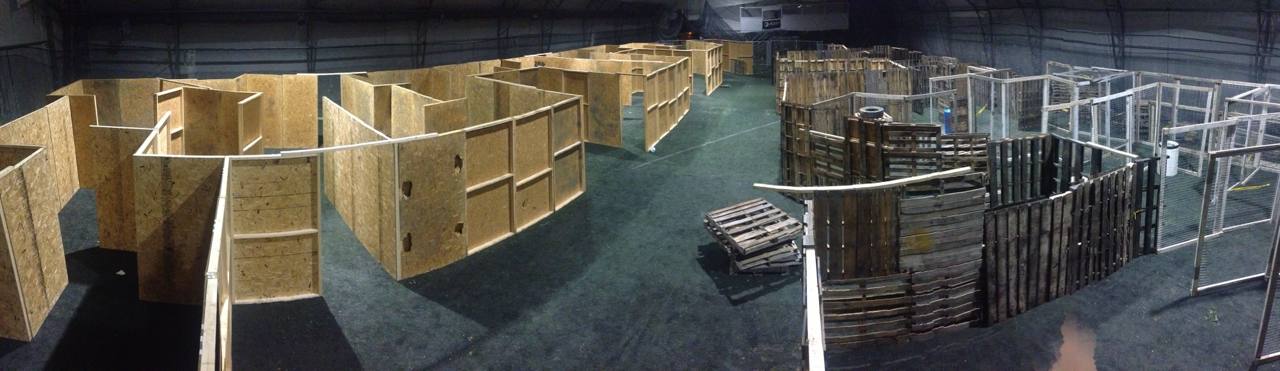 Maze buildout scale