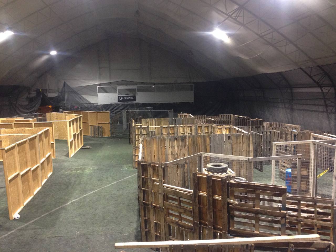 Maze buildout