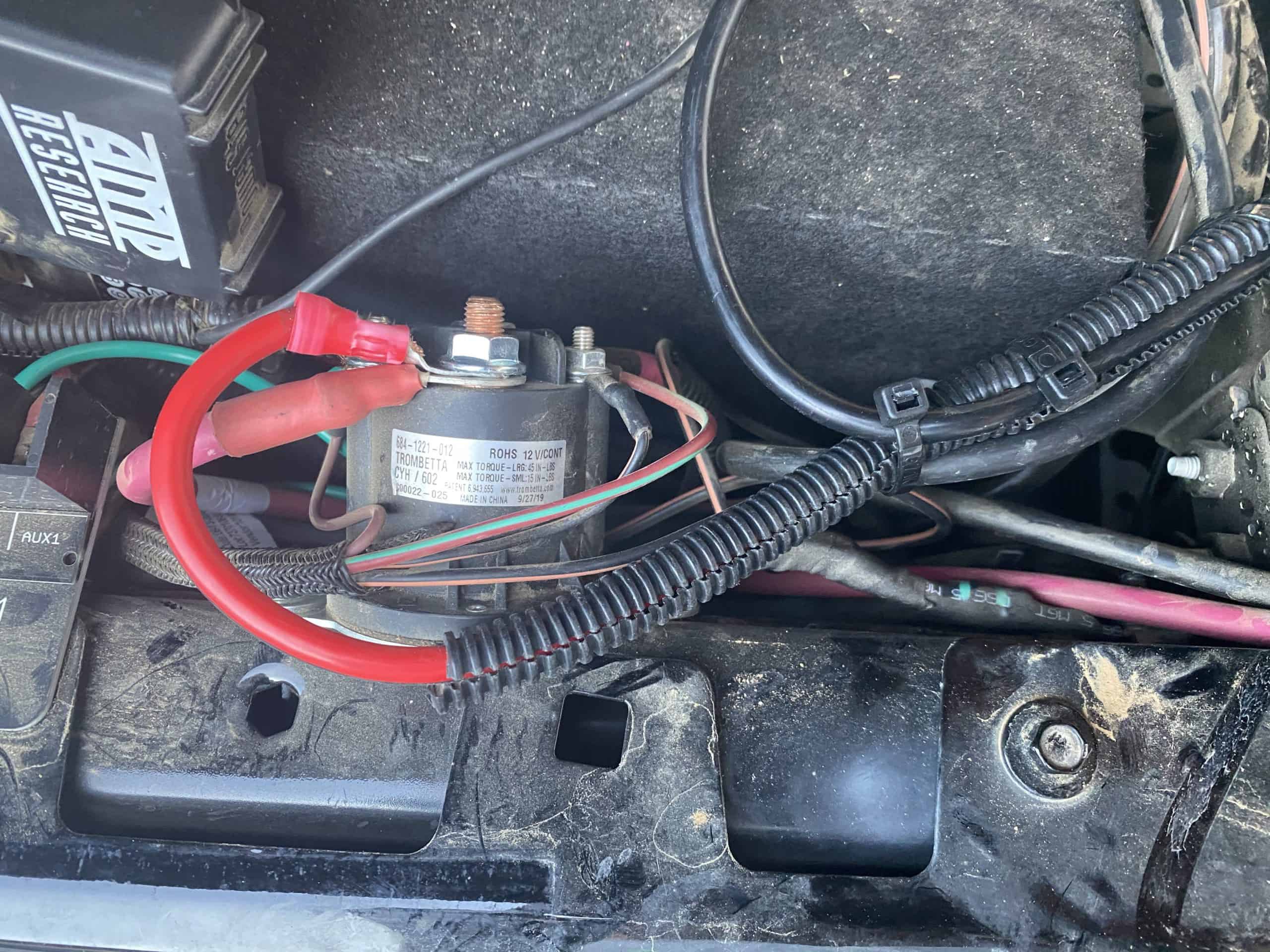Tow motor connection install