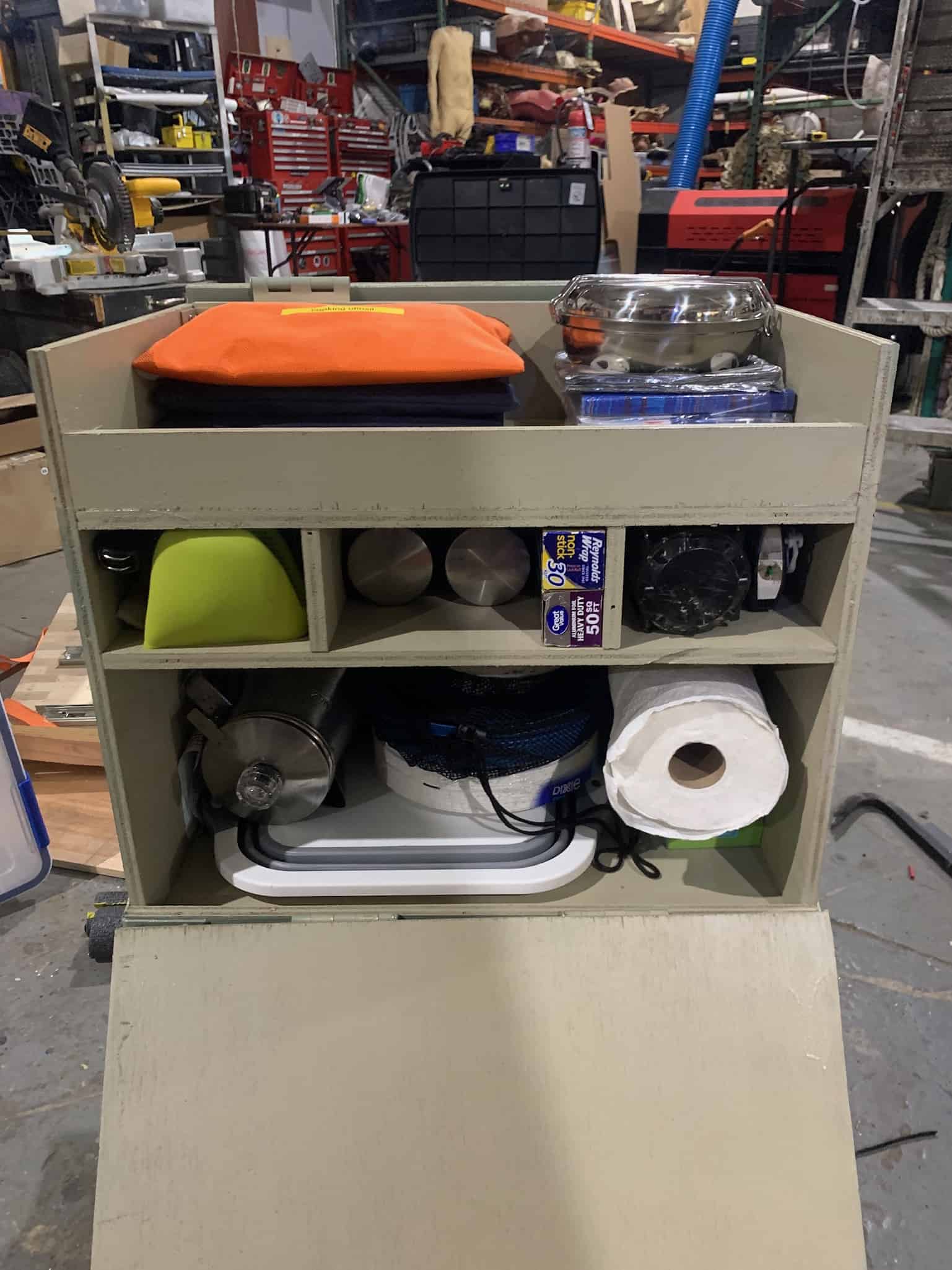 Chuck box build