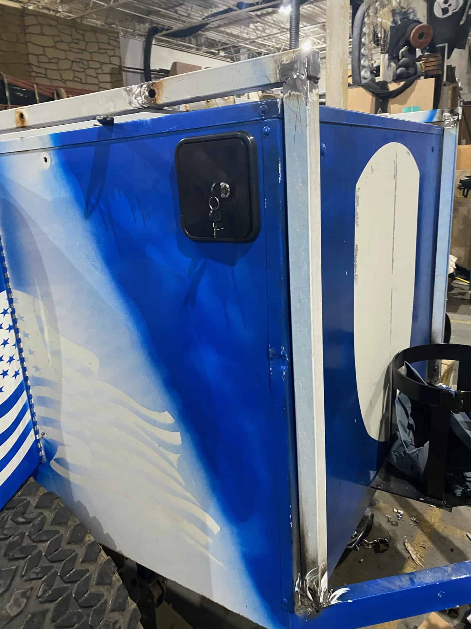 Water tank install