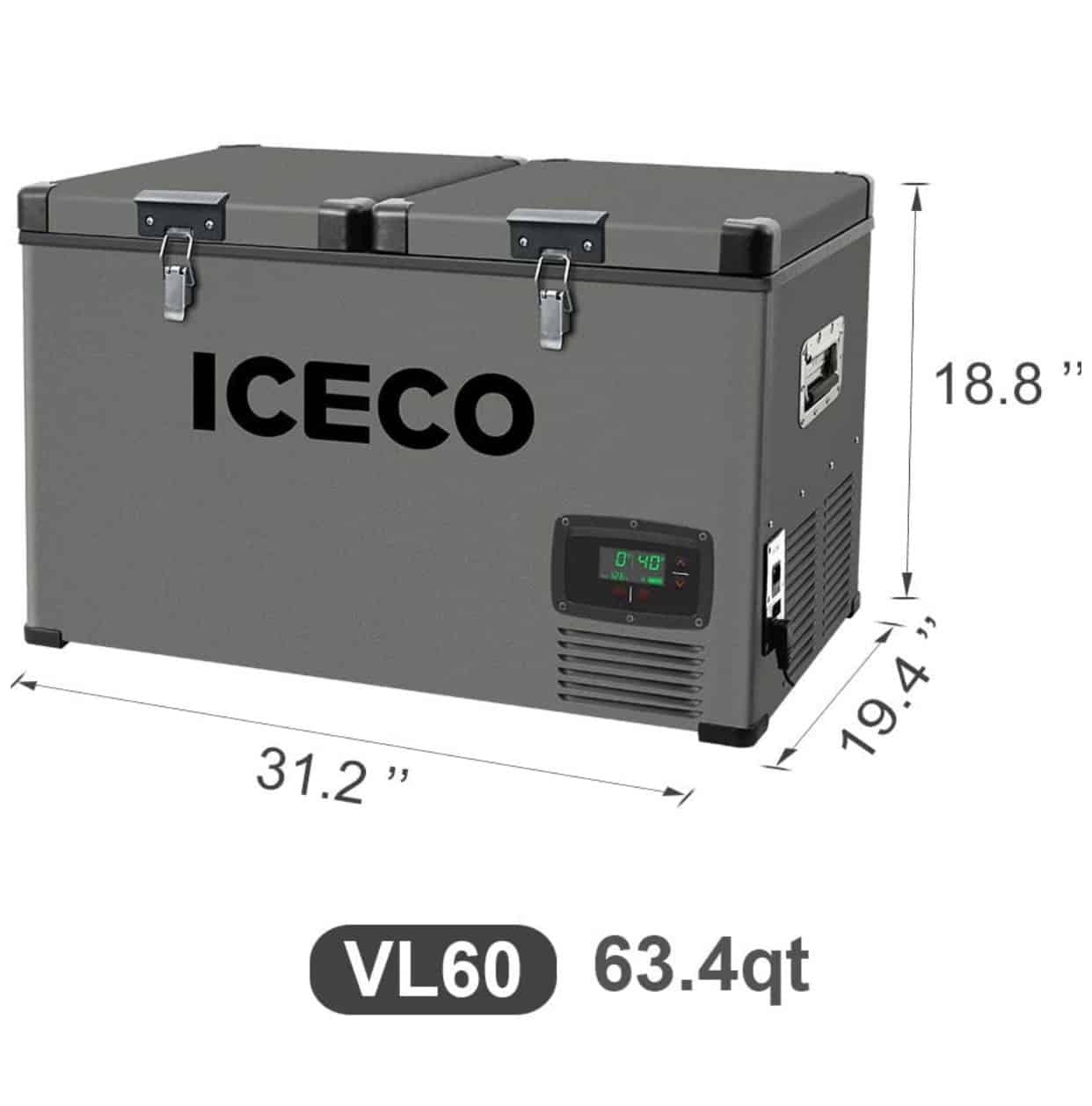 12v fridge install