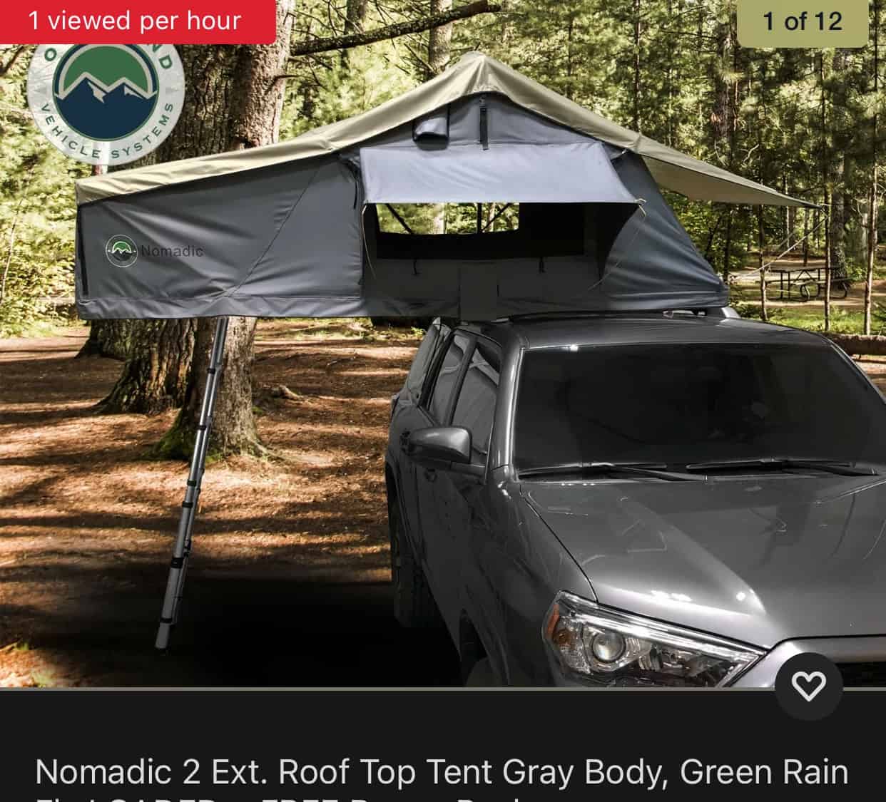 Rooftop tent
