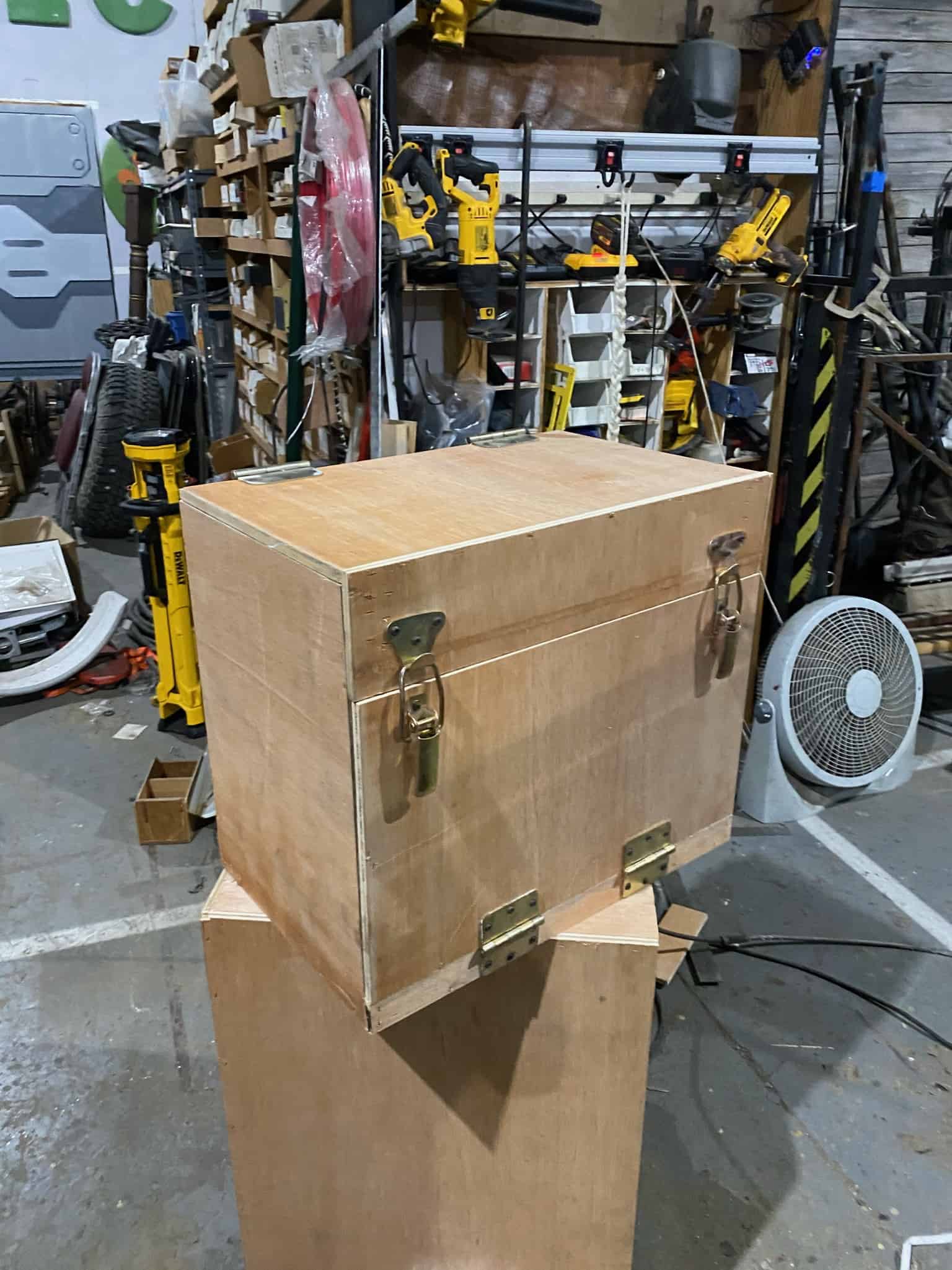 Chuck box build