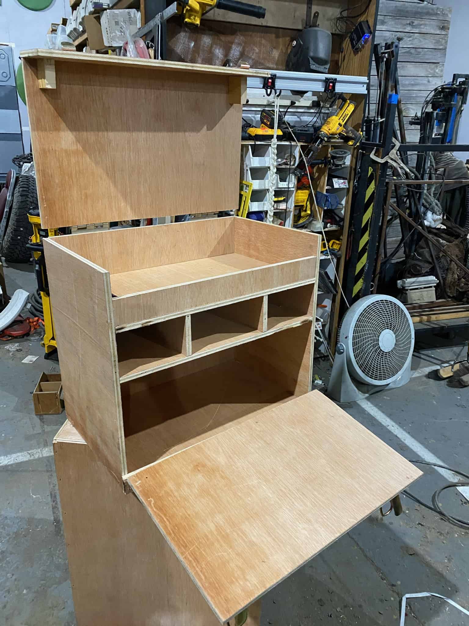 Chuck box build