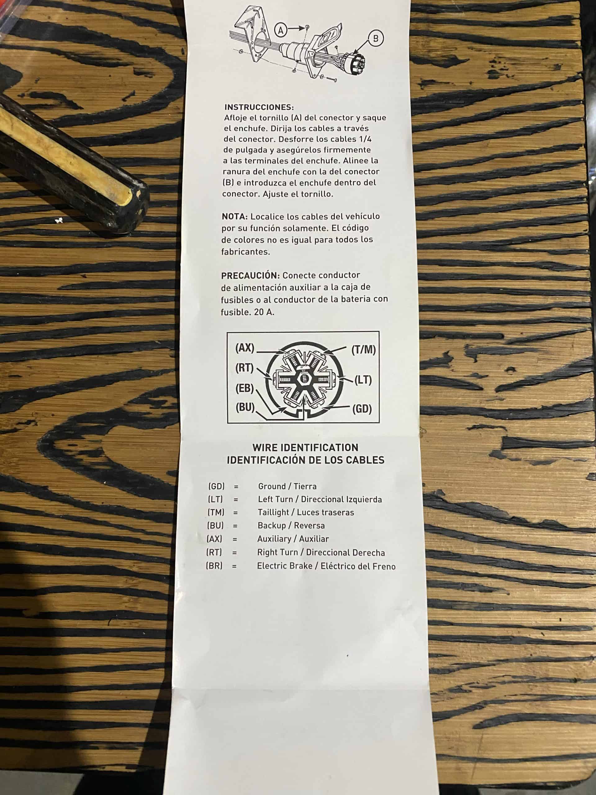 DIY 7way tester build