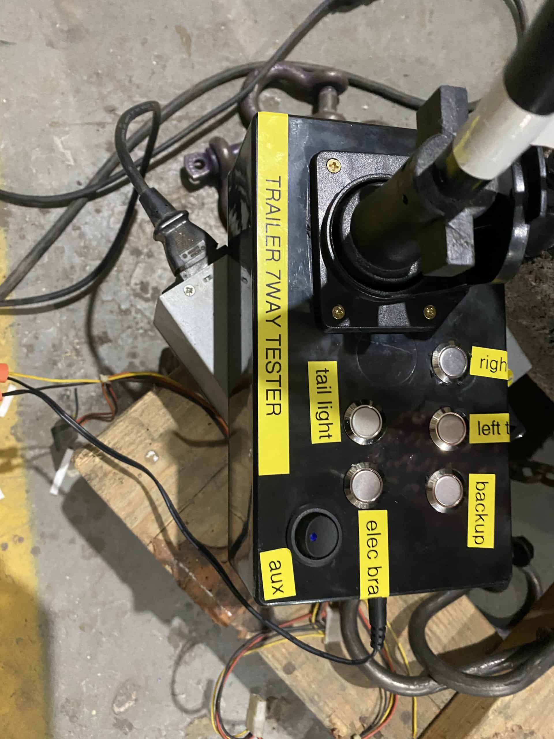 DIY 7way tester build