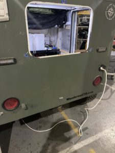 The new custom door