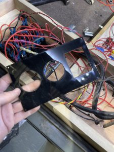 Test fitting the door