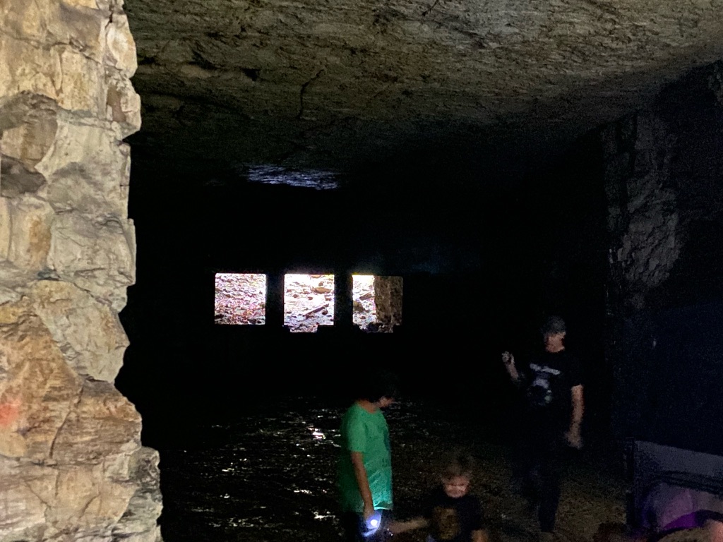 More exploring around the mine