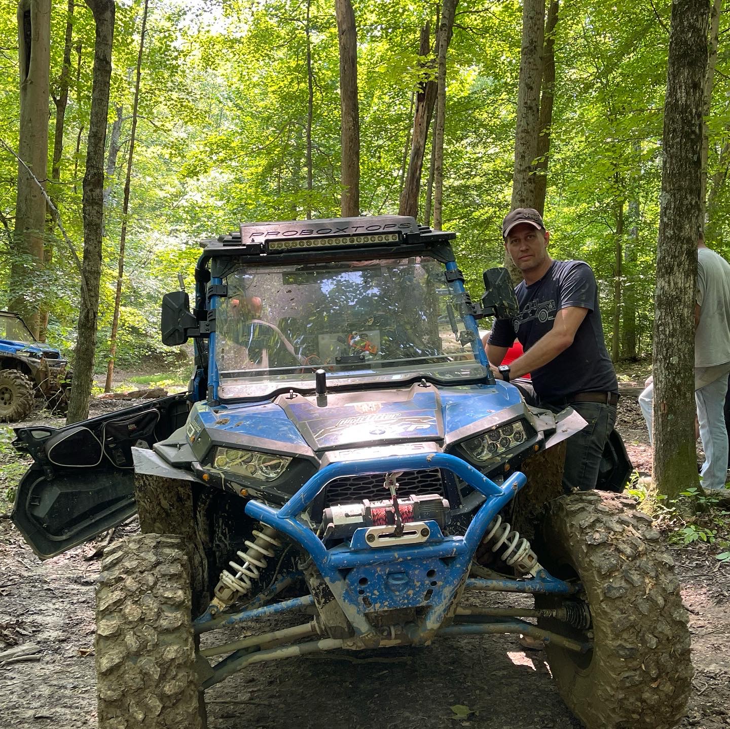 Polaris RZR at the offroad park