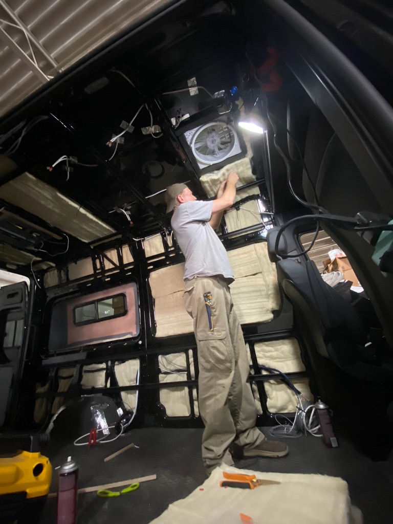 Wiring the van