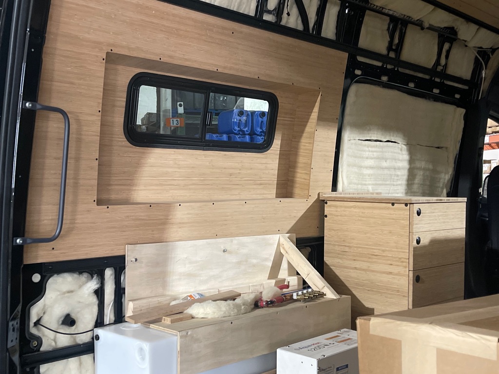 Van power system work