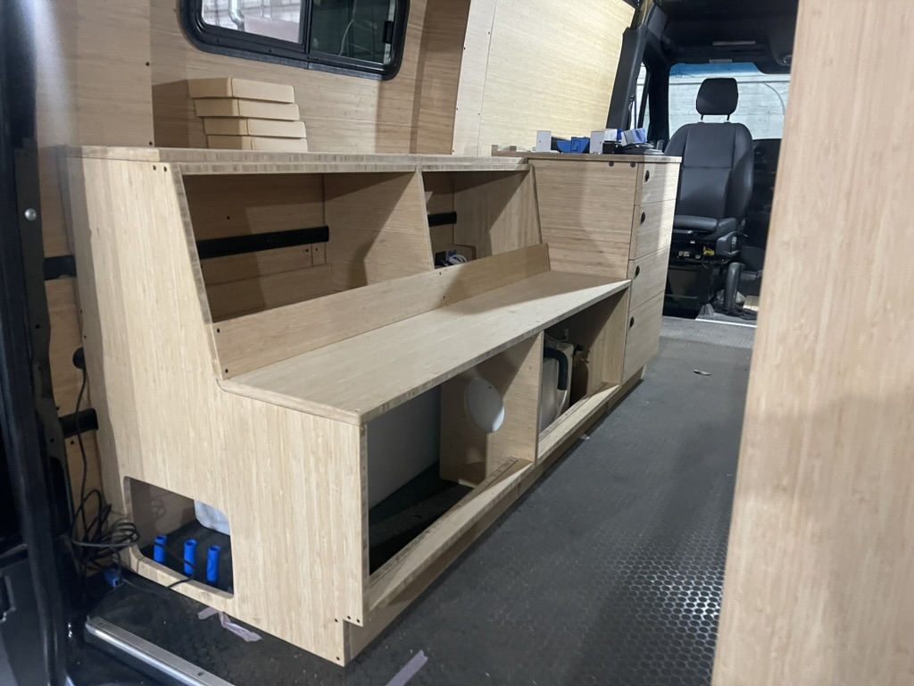 Bench and cabinet work