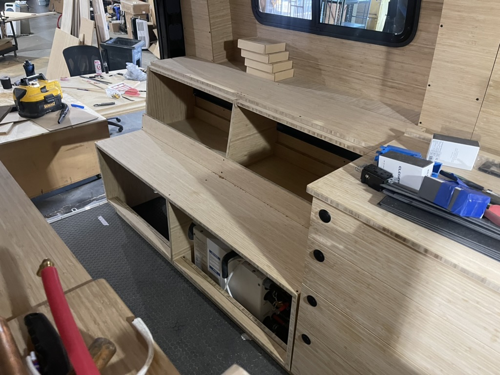 Bench and cabinet work