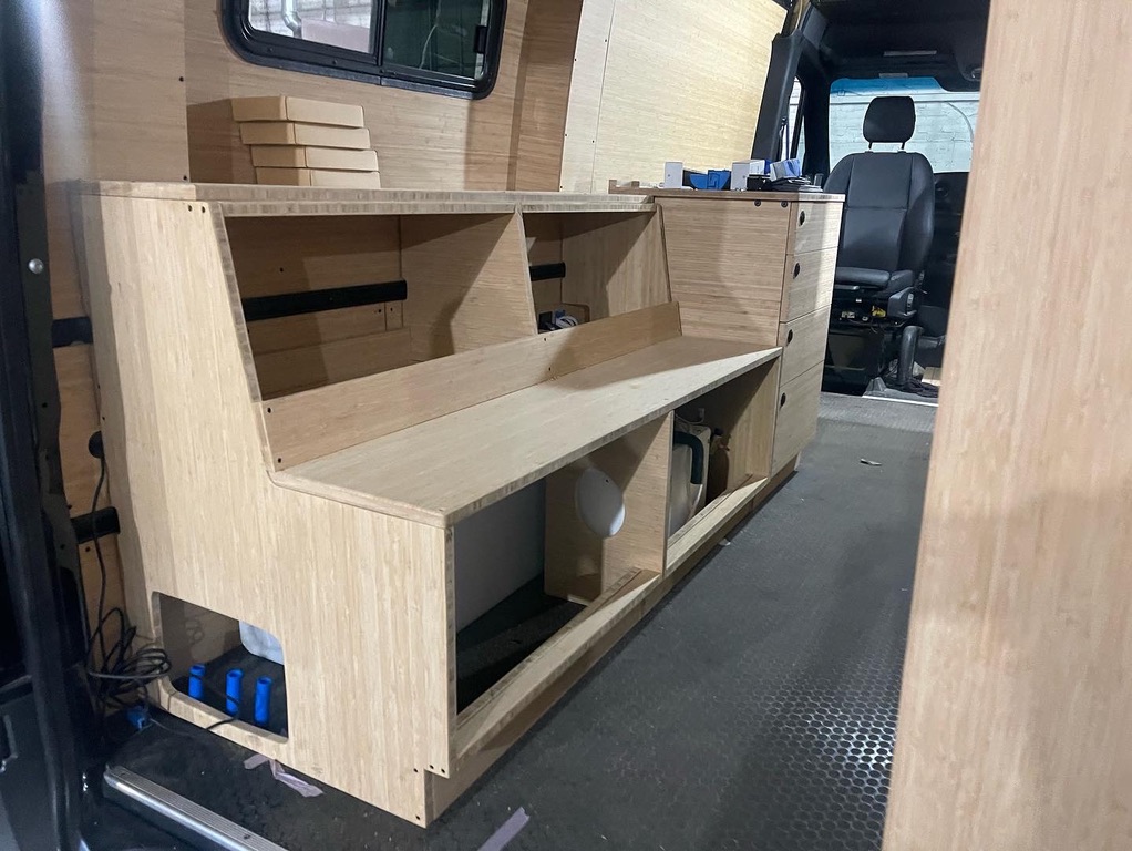 Bench and cabinet work