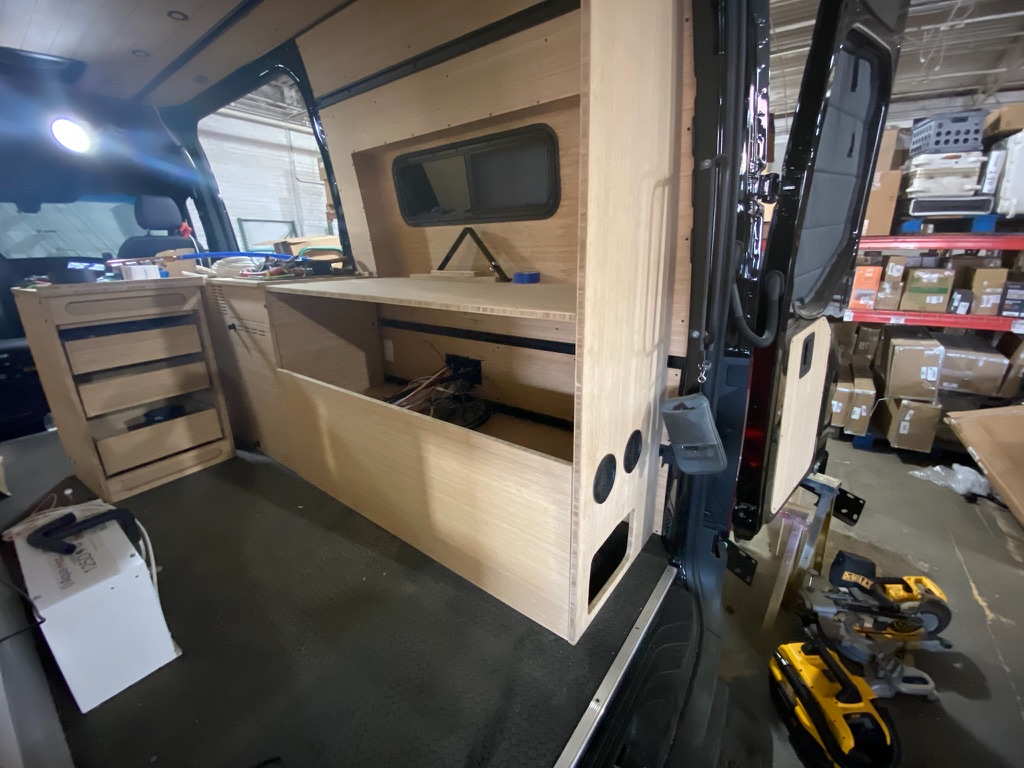 Bed and frame work