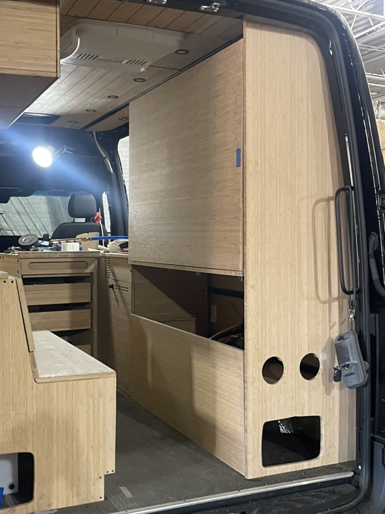 Bed and frame work