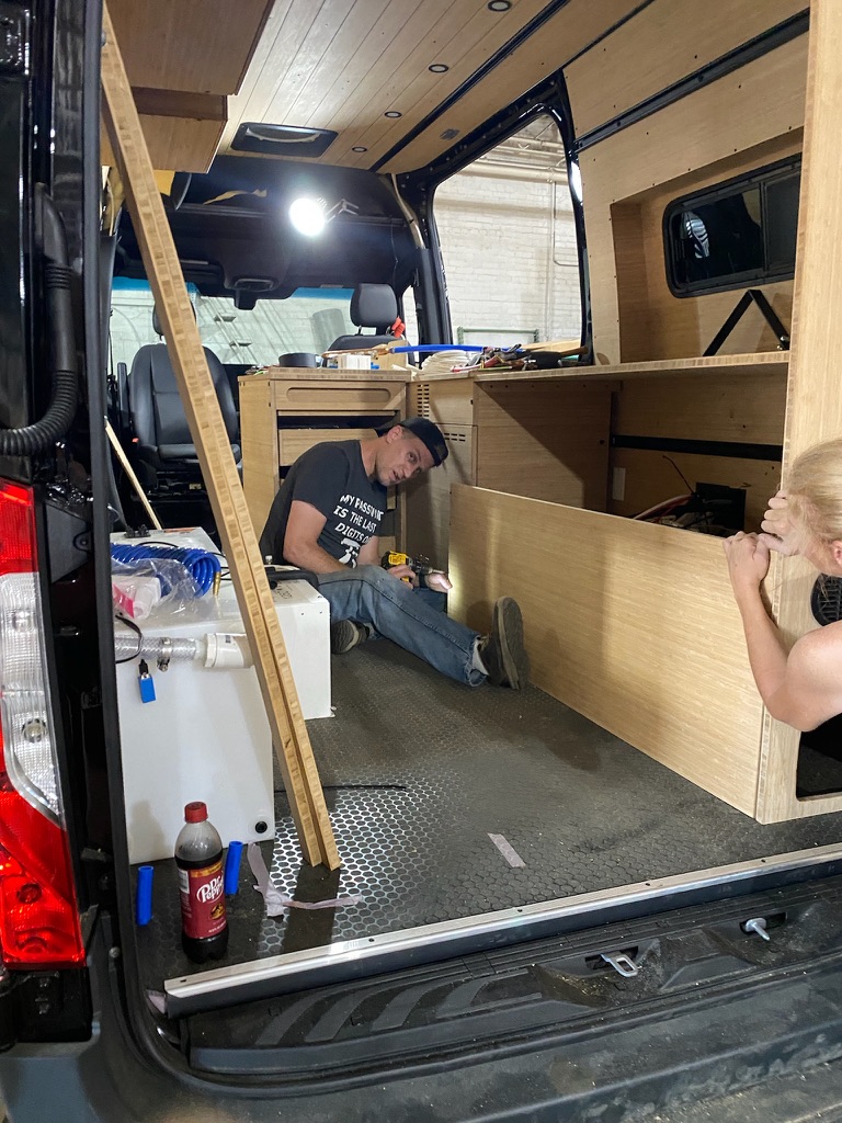 Bed and frame work