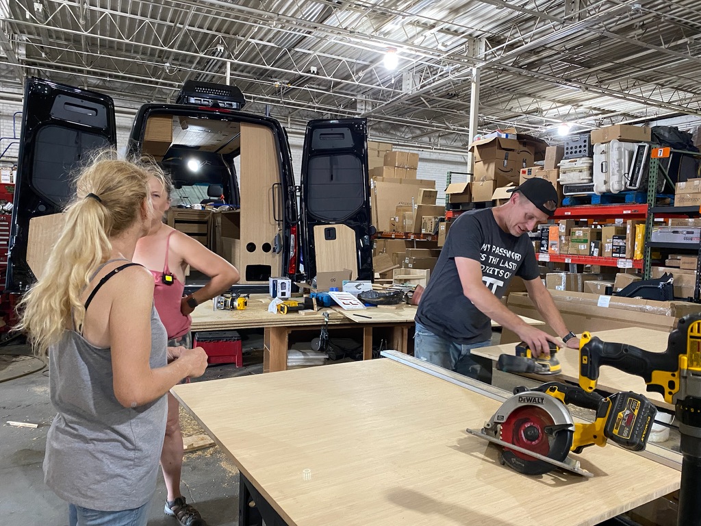 Bed and frame work