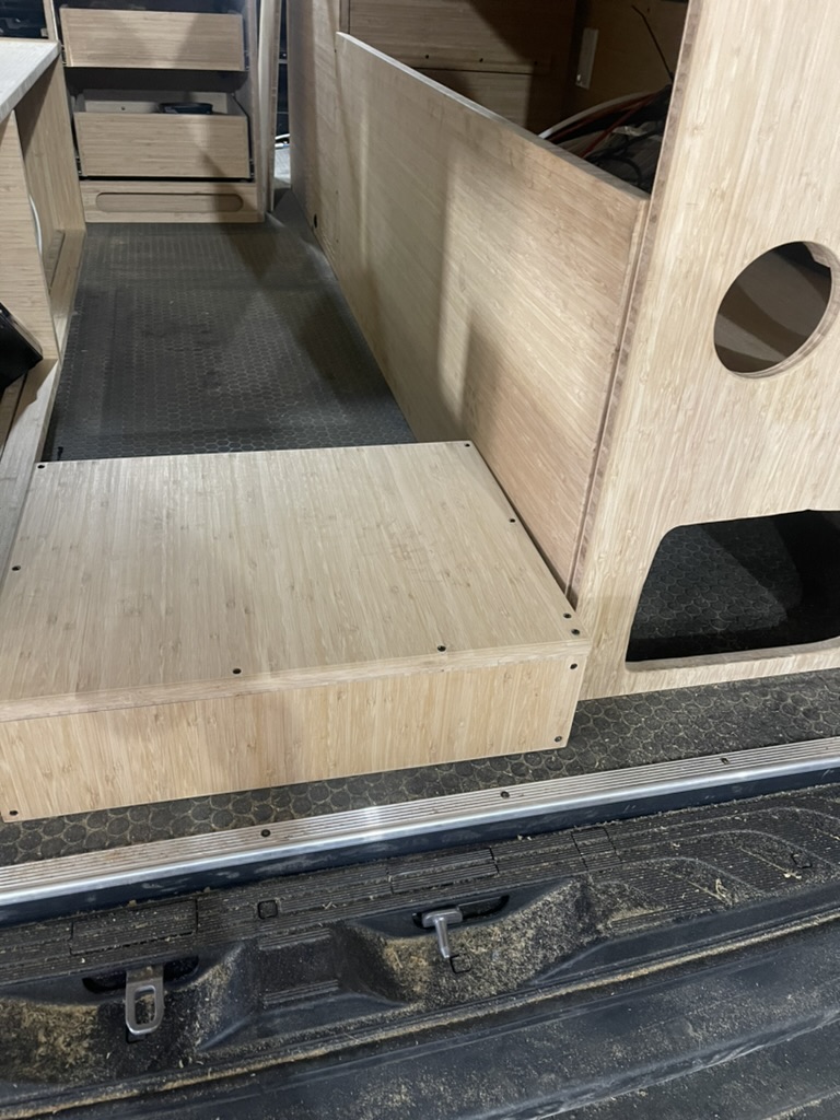 Van build progress