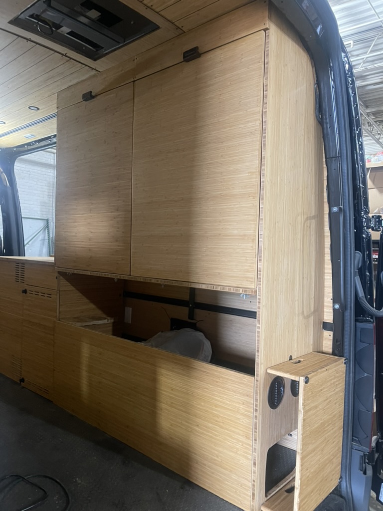 Cabinet hardware install
