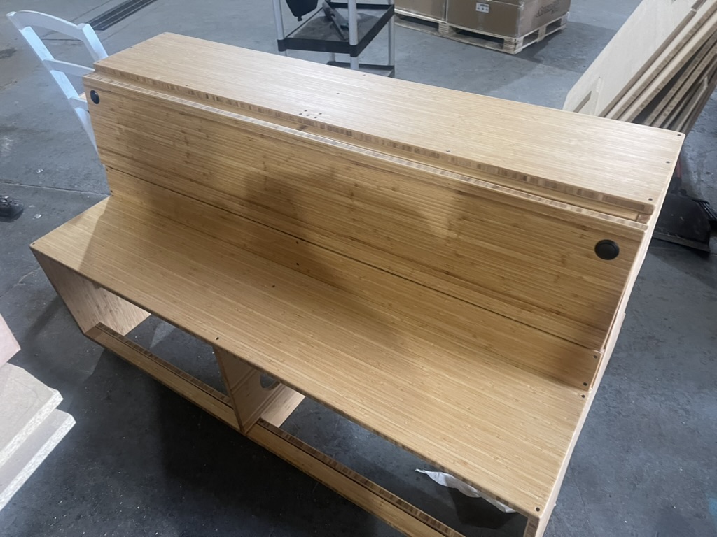 Cabinet hardware install