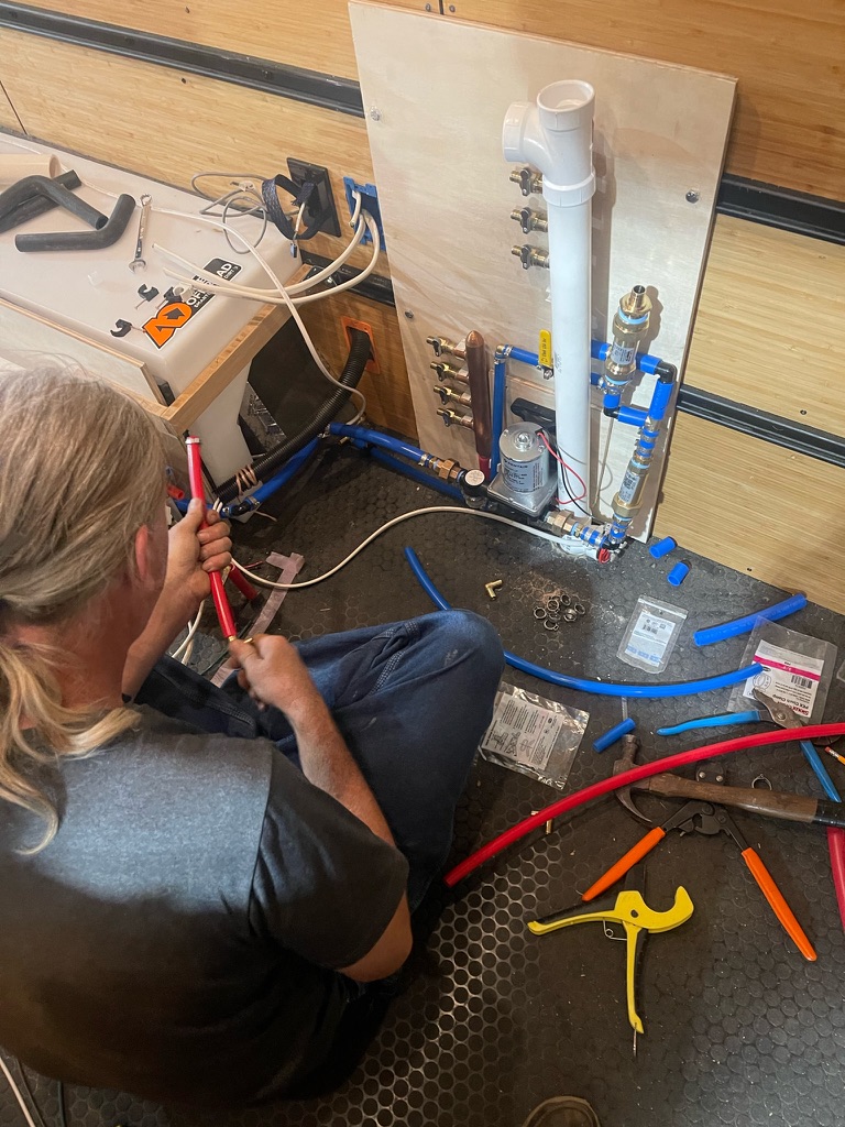 Plumbing and bathroom work