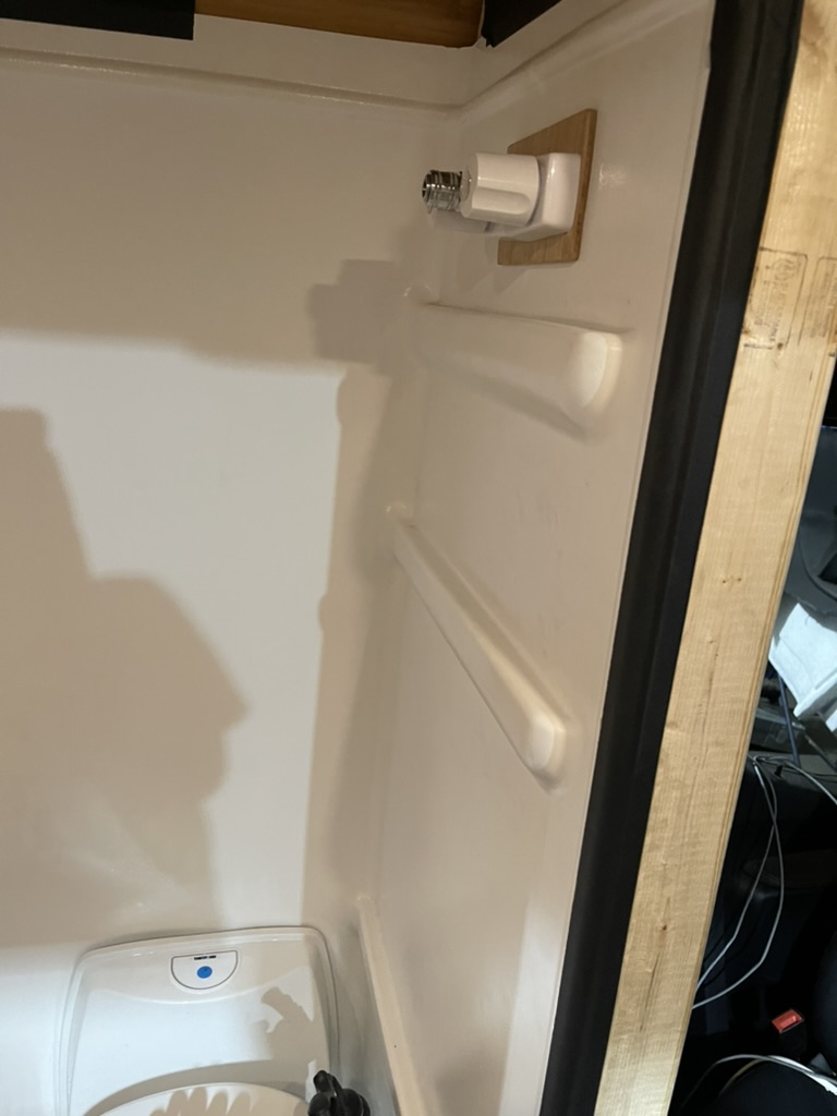 Shower and toilet base