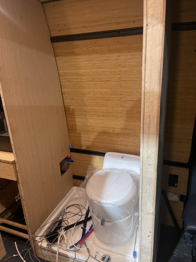 Shower and toilet base