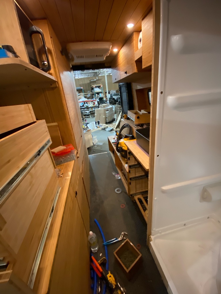 More wiring and setup