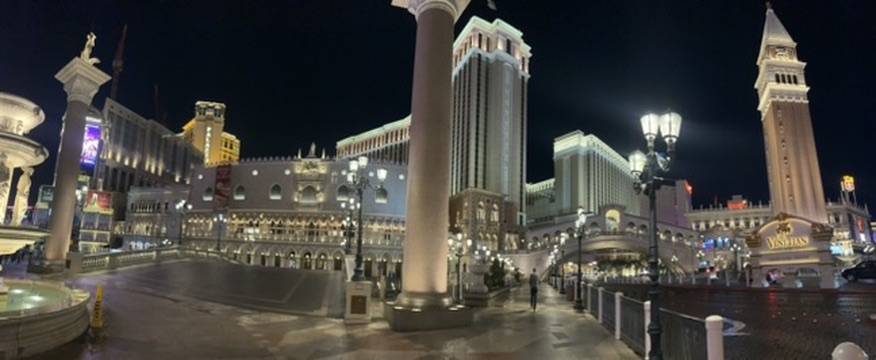 The CES hall