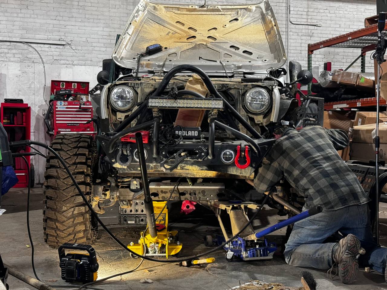JK hydraulic steering