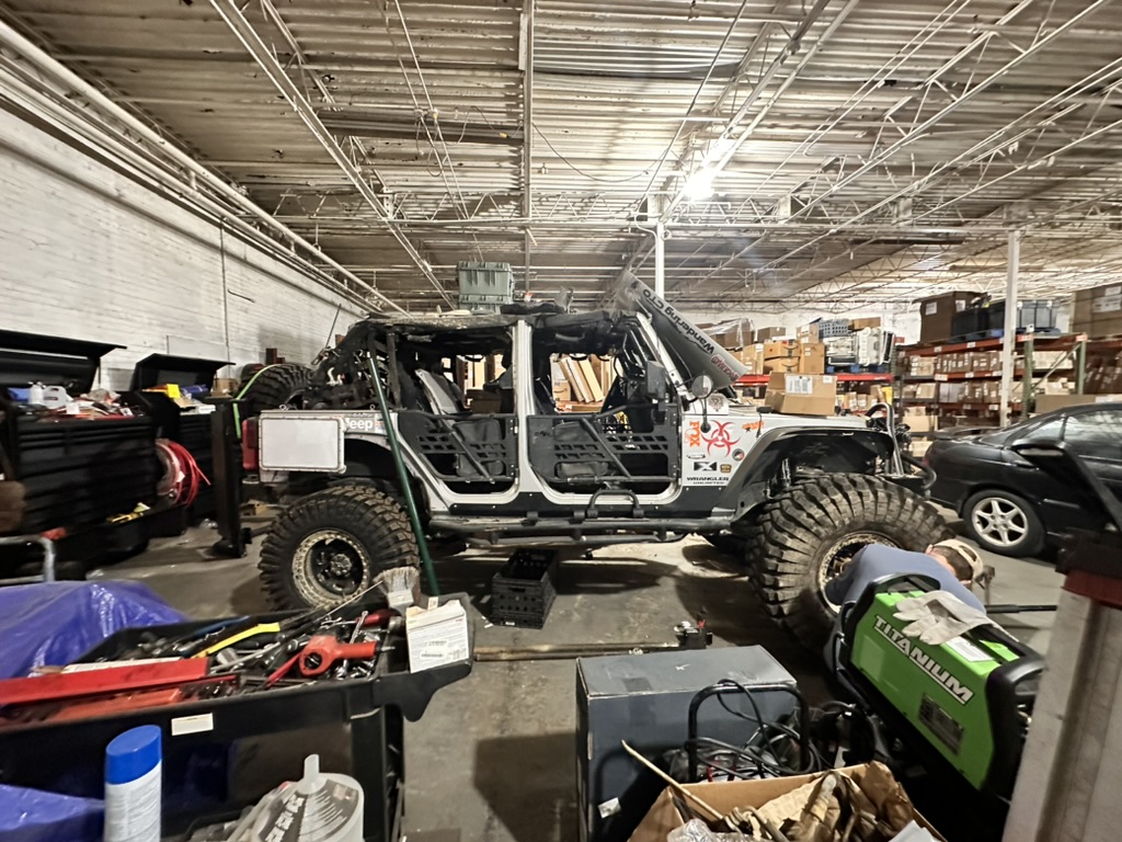 PSC hydraulic steering install