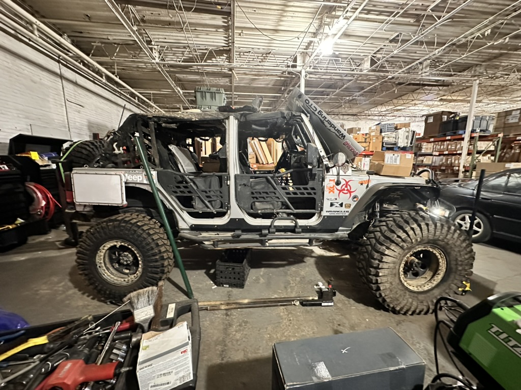 Wrenching in the shop