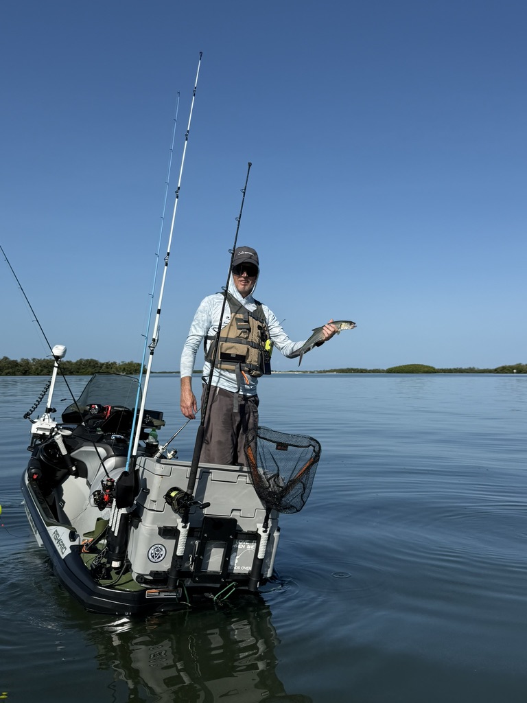 Fishing Day — Saltwater in the Bay