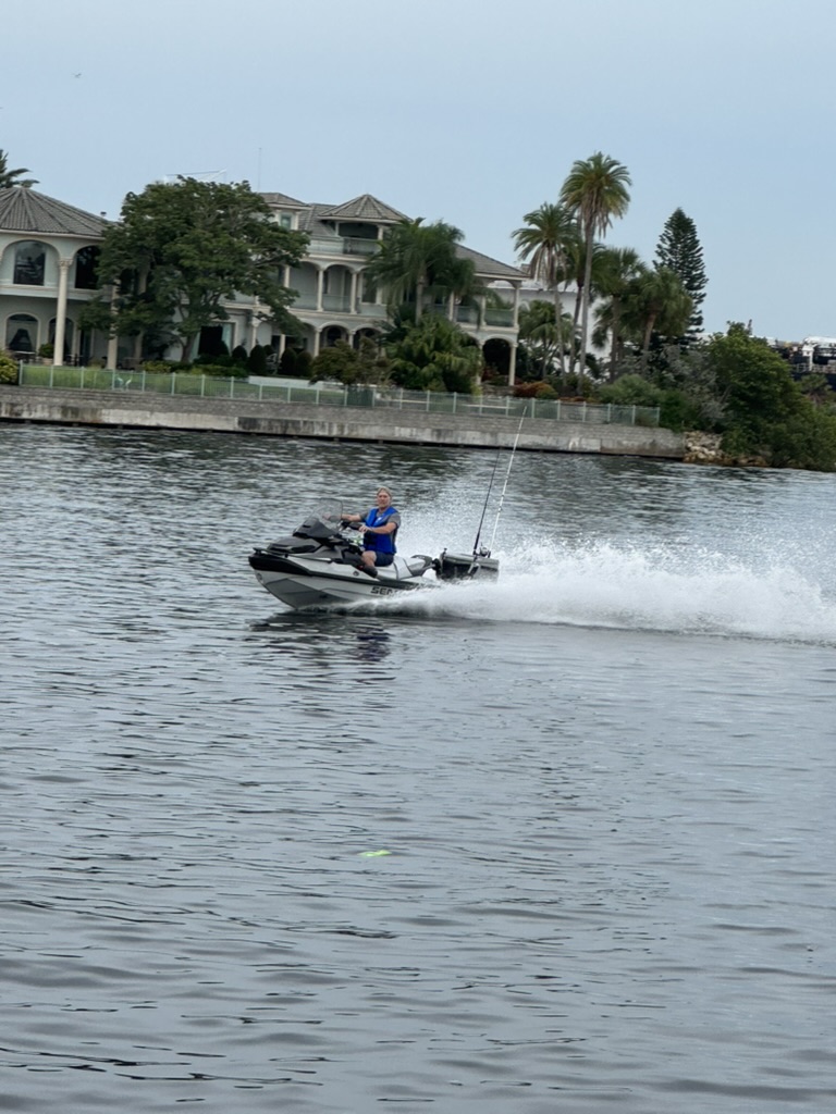 Open water offshore from Tampa