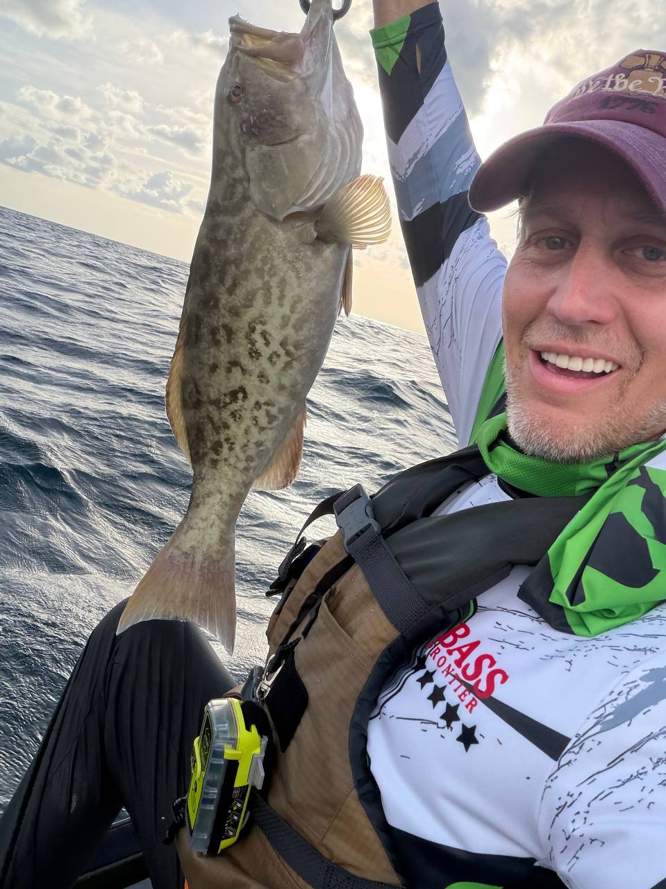 Selfie with the grouper