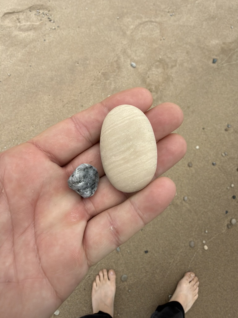 Rock hounding in Michigan