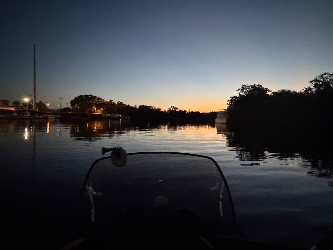 Early morning on the water