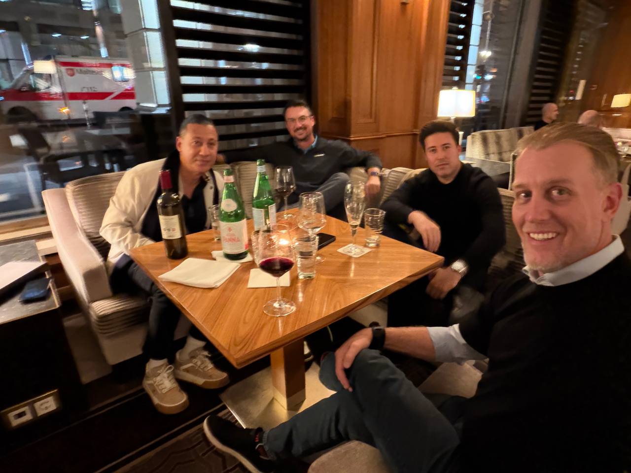 Dinner with friends at GTC Berlin